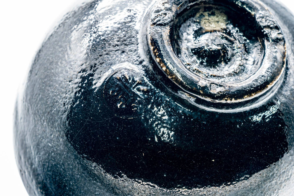 Vintage Kuro-raku Chawan