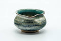 Japanese Katakuchi - Green Hare's Fur Drip-Glazed Water Cooler - 150ml
