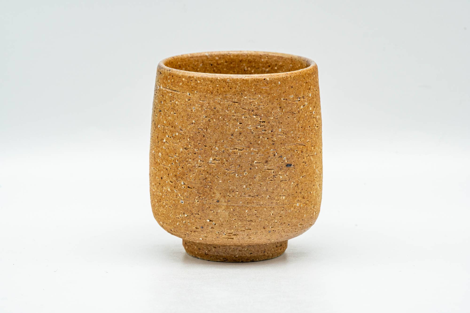 Japanese Teacup - Brown Unglazed Shigaraki-yaki Yunomi - 130ml