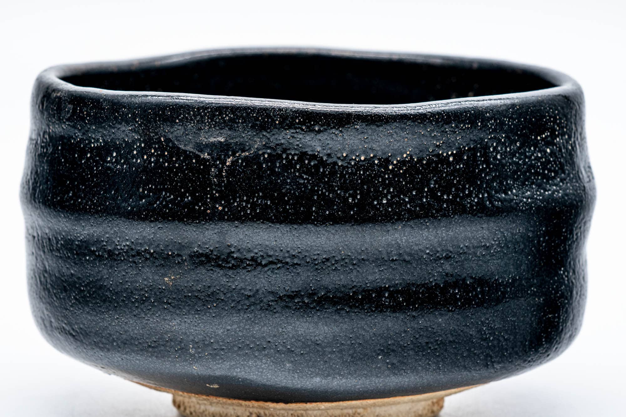 Japanese Matcha Bowl - Black Seto-yaki Chawan - 300ml