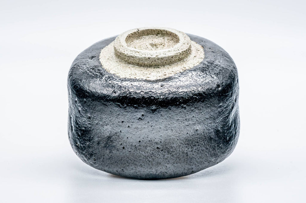 Japanese Matcha Bowl - Classic Black Kuro-Raku Chawan - 500ml