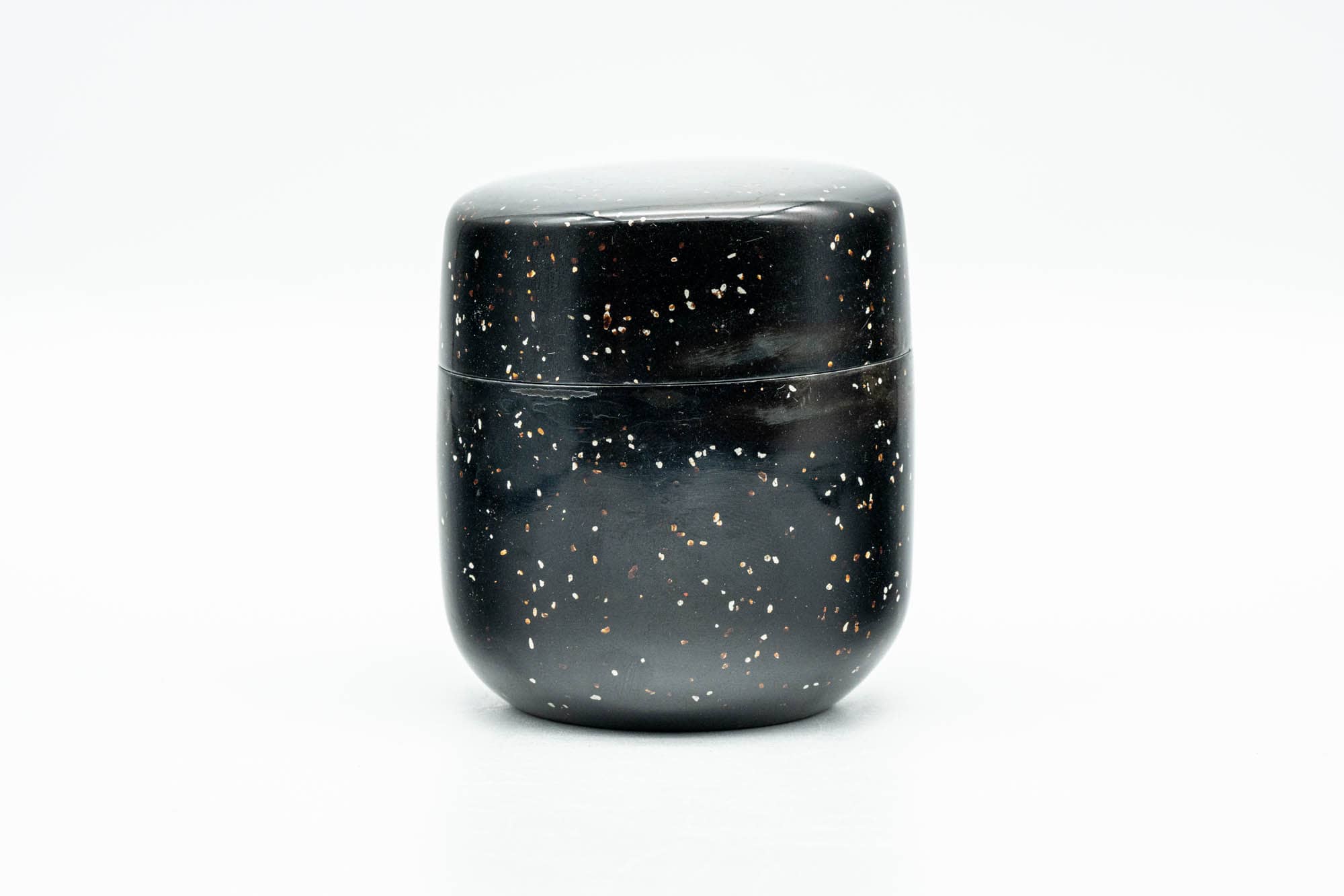 Japanese Natsume - Heavy Speckled Stone Matcha Tea Caddy - 50ml