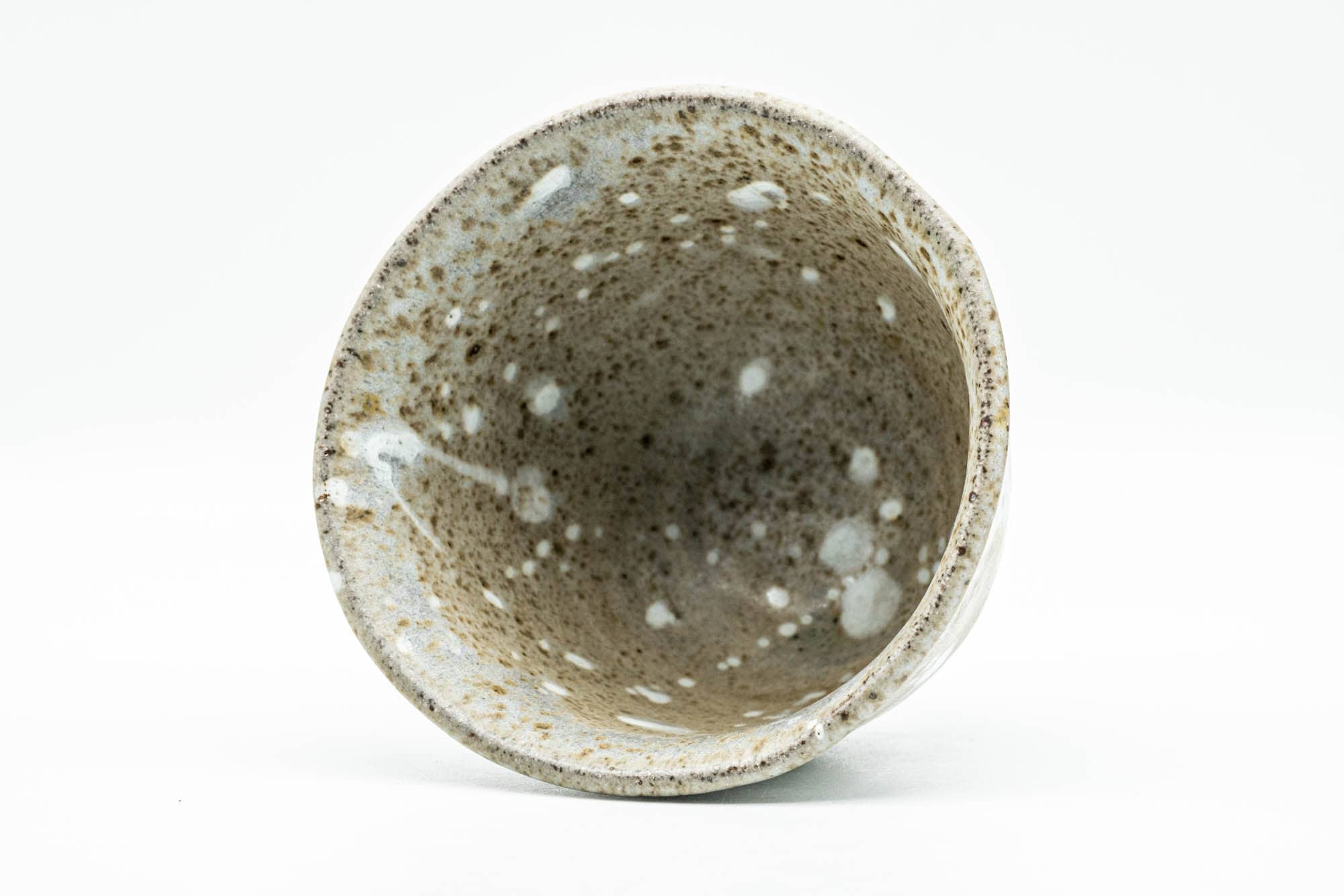 Japanese Teacup - Earthy Speckled Grey Glazed Yunomi - 170ml