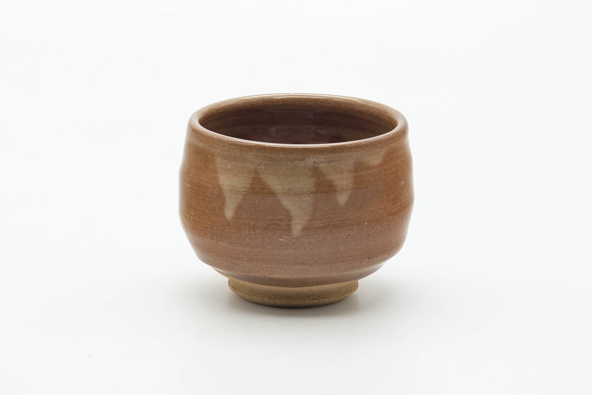 Japanese Teacup - Beige Milky Drip-Glazed Hagi-yaki Yunomi - 180ml