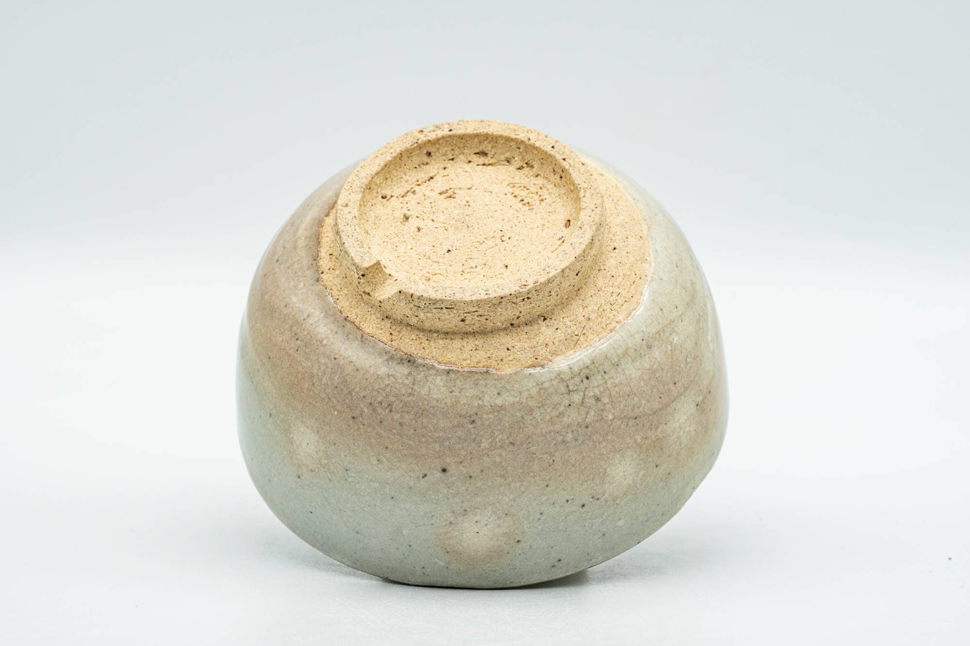 Japanese Teacup - Beige Peach Gohonte Glazed Hagi-yaki Yunomi - 120ml