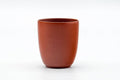 Japanese Teacup - Smooth Red Shudei Tokoname-yaki Yunomi - 120ml