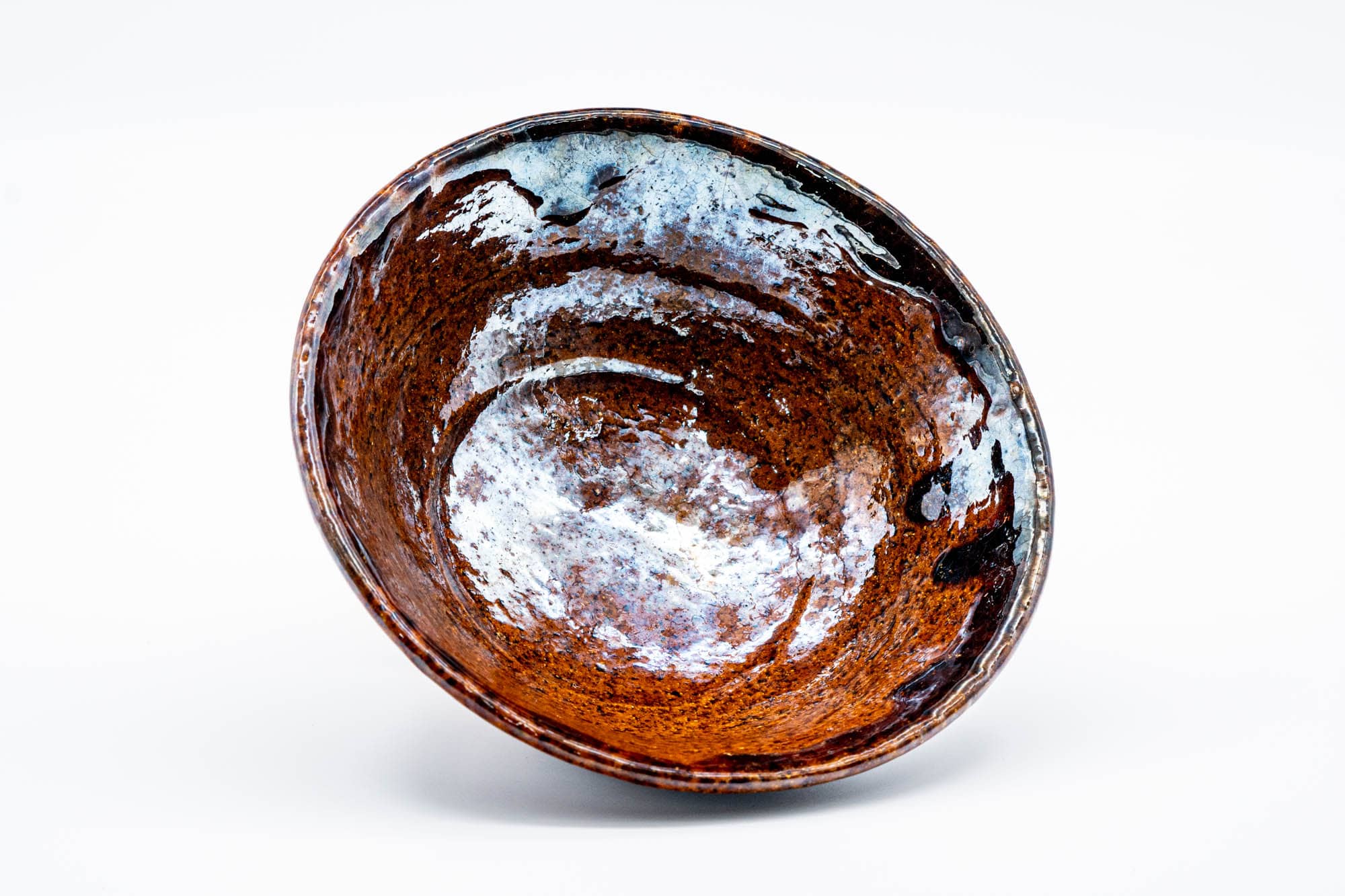 Candy Glazed Raku Summer Chawan