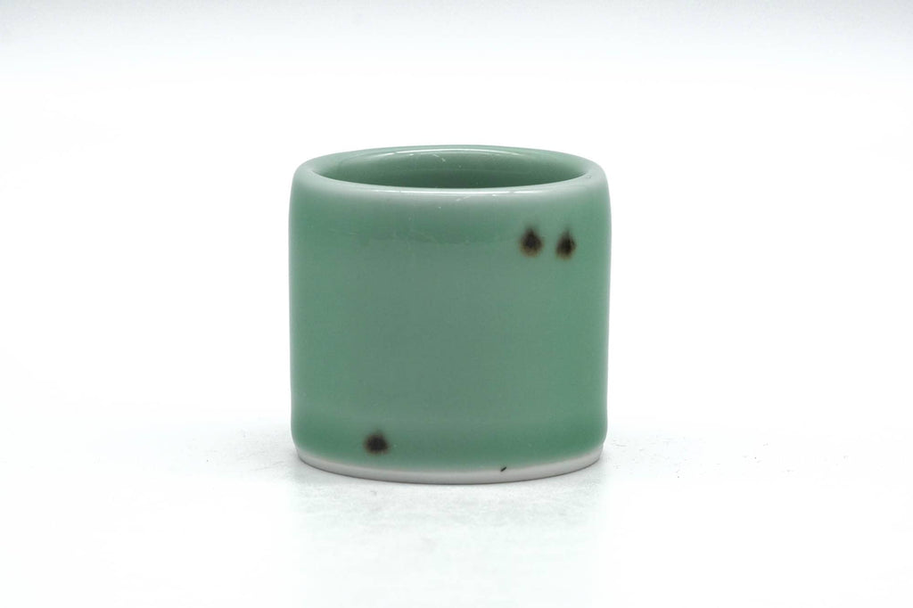 Japanese Futaoki - Green Celadon Glazed Ladle Rest