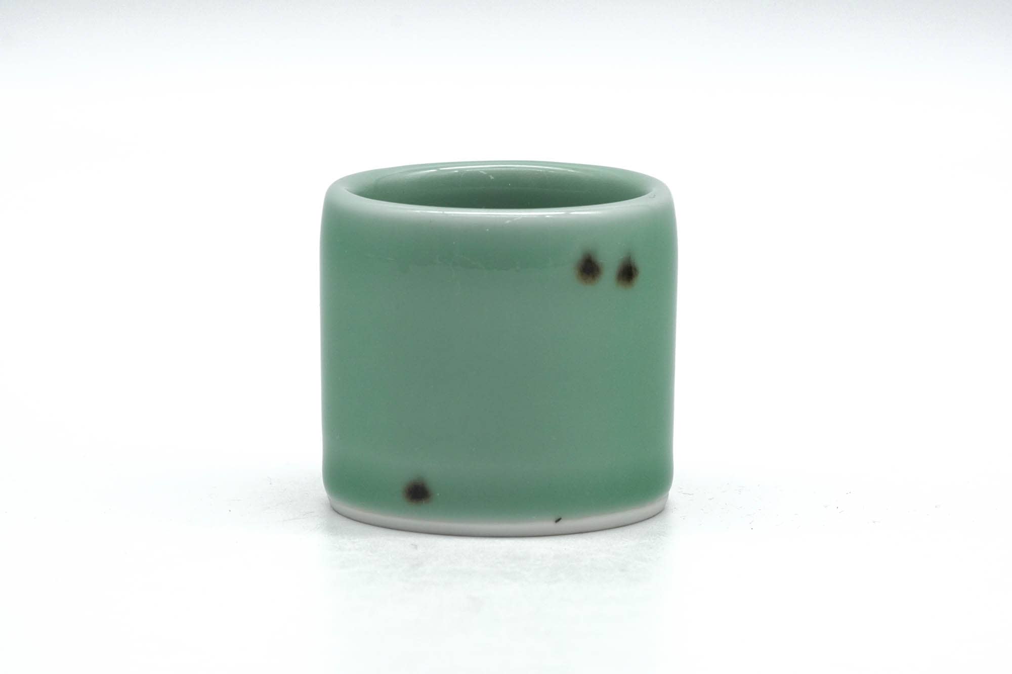 Japanese Futaoki - Green Celadon Glazed Ladle Rest