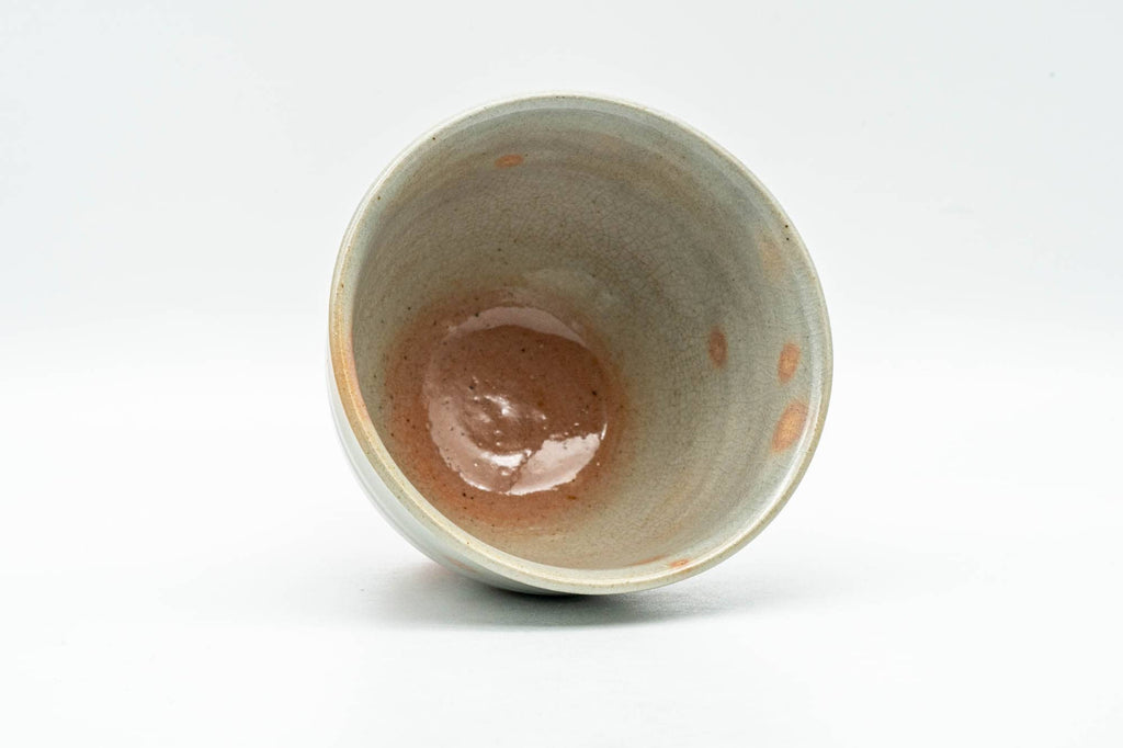 Japanese Teacup - Beige Pink Gohonte Hagi-yaki Yunomi - 130ml
