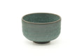Japanese Matcha Bowl - Teal Snowflake Glazed Hantsutsu-gata Chawan - 410ml