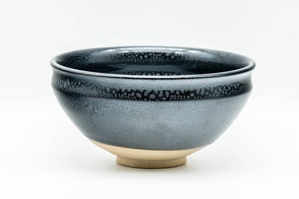 Japanese Matcha Bowl - 東山 Higashiyama - Tenmoku Yuteki Glazed Tenmoku-gata Kiyomizu-yaki Chawan - 200ml