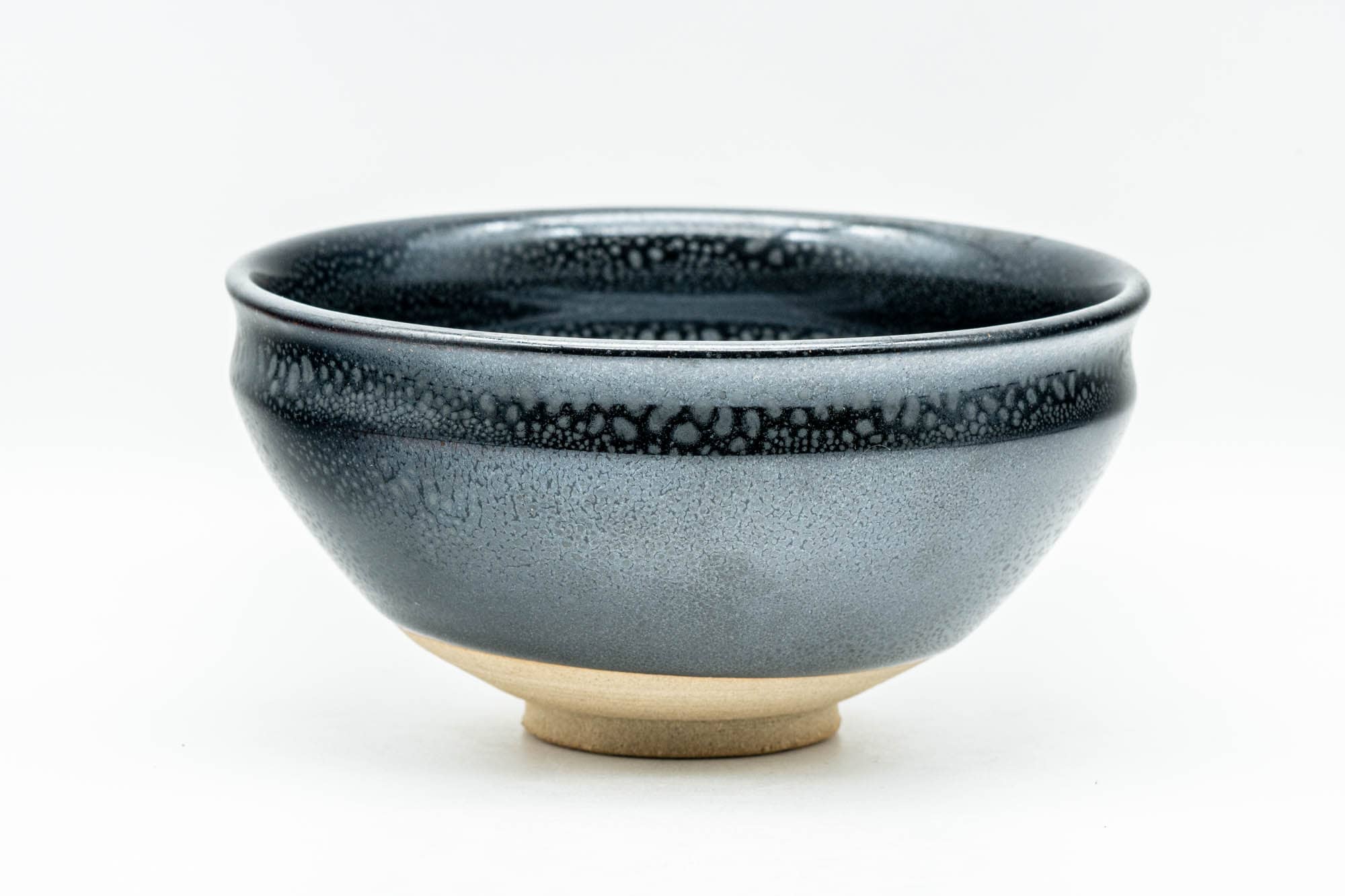 Japanese Matcha Bowl - 東山 Higashiyama - Tenmoku Yuteki Glazed Tenmoku-gata Kiyomizu-yaki Chawan - 200ml