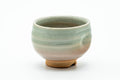 Japanese Teacup - Beige Pink Thumb-Indented Hagi-yaki Yunomi - 120ml