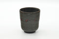 Japanese Teacup - Deep Green Wabi Yunomi - 215ml