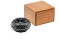 Japanese Kogo - Lacquer Raden Mother of Pearl Incense Container