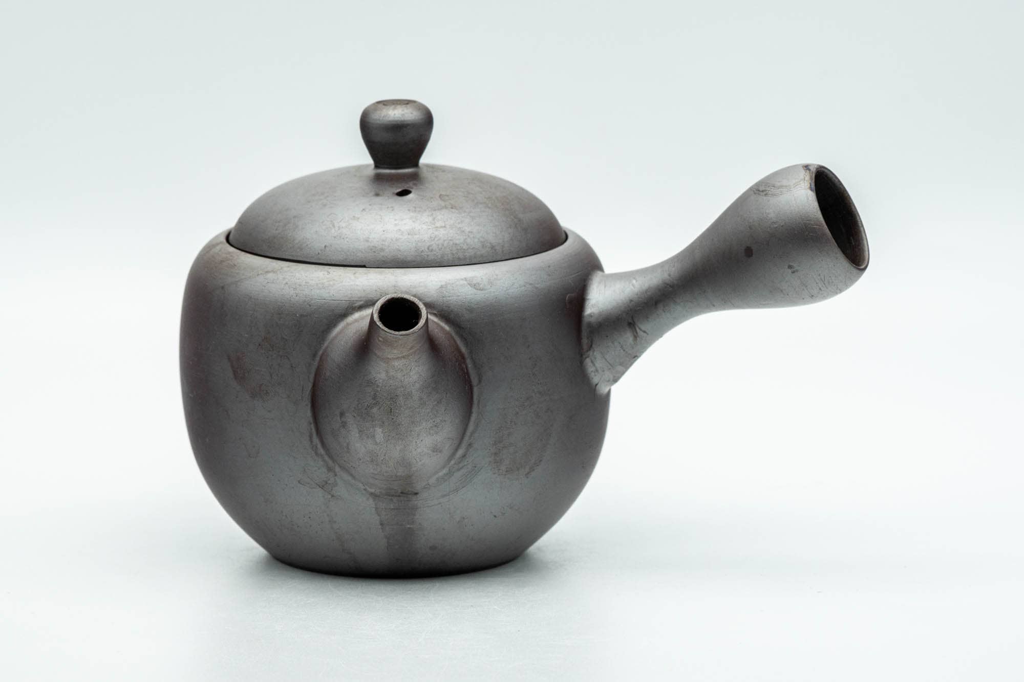Japanese Kyusu - Curvy Purple Banko-yaki Debeso Teapot  - 300ml