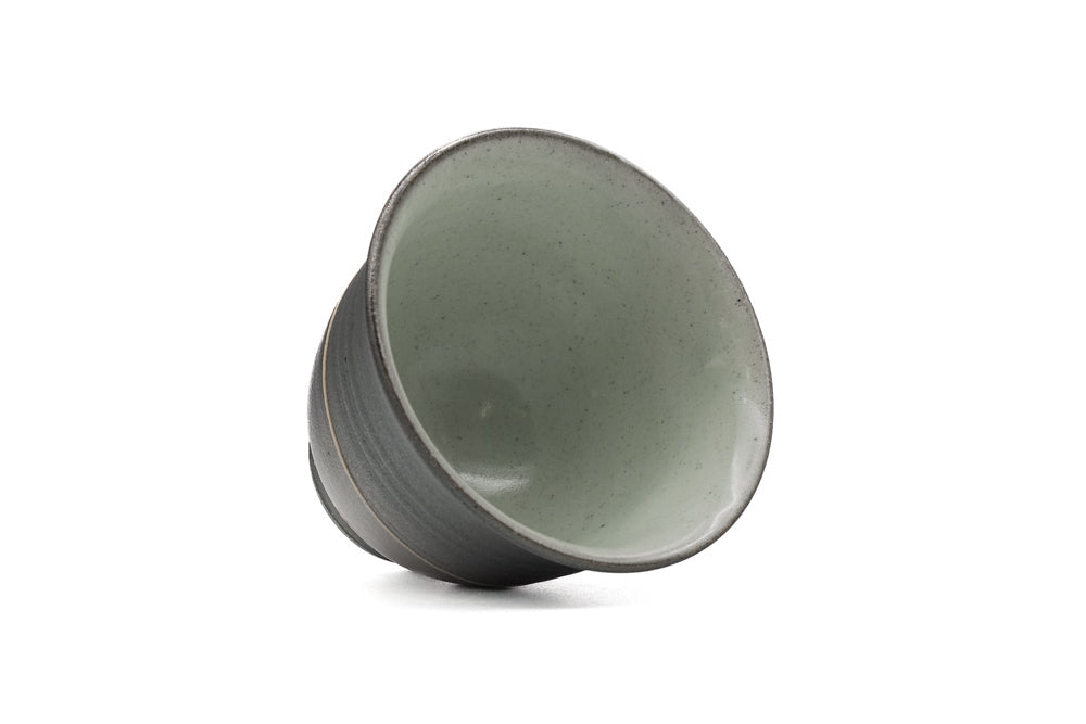 Spiraling Textured Tokoname Teacup - 90ml