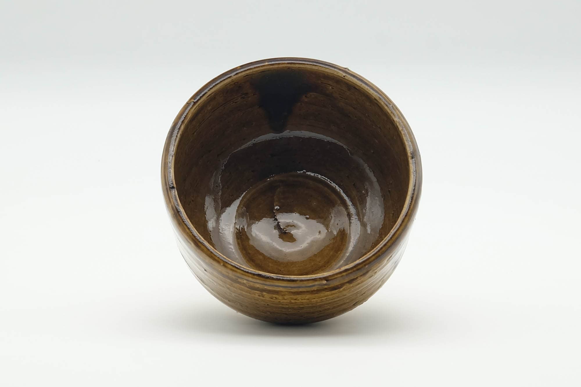 Japanese Matcha Bowl - Yellow Ki-seto Ash Glazed Seto-yaki Chawan - 300ml