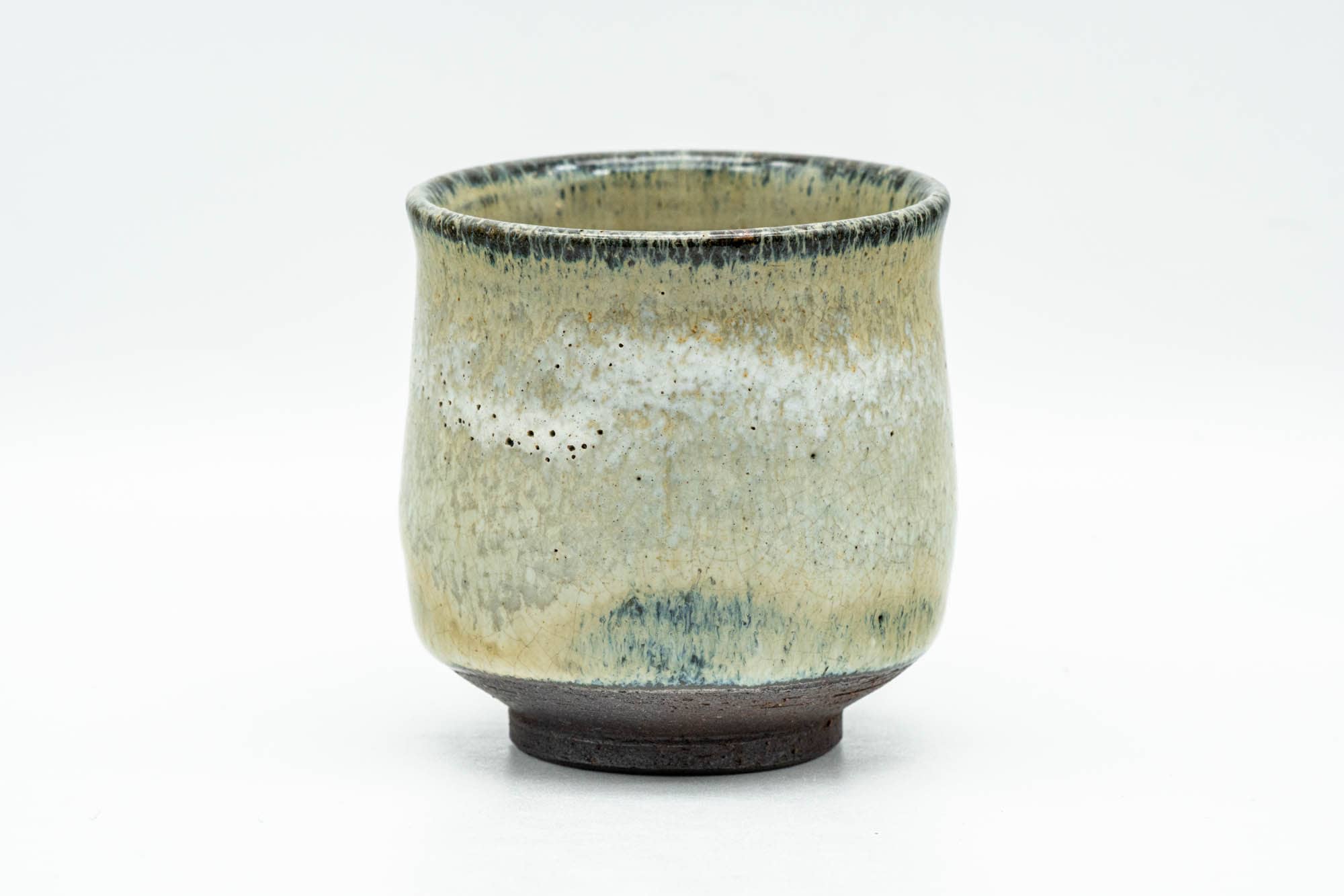 Japanese Teacup - Beige Hare's Fur Glazed Yunomi - 120ml