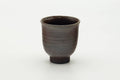 Japanese Teacup - Brown Stoneware Yunomi - 110ml