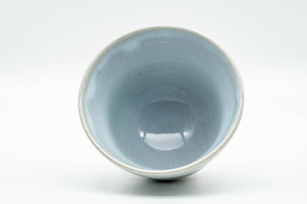 Japanese Teacup - Beige White Drip-Glazed Hagi-yaki Yunomi - 80ml