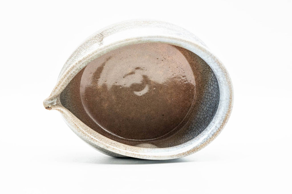 Japanese Katakuchi - Large Weathered Hagi-yaki Water Cooler 椿秀窯 - 300ml