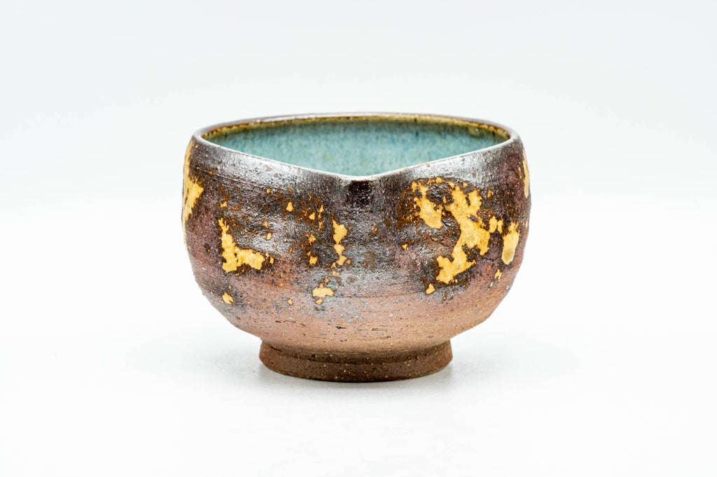 Japanese Katakuchi - Textured Blue Inner-Glazed Water Cooler - 175ml