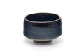 Japanese Matcha Bowl - Sleek Black Brown Glazed Chawan - 500ml