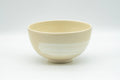 Japanese Matcha Bowl - Beige Hakeme Kyo-yaki Chawan - 300ml