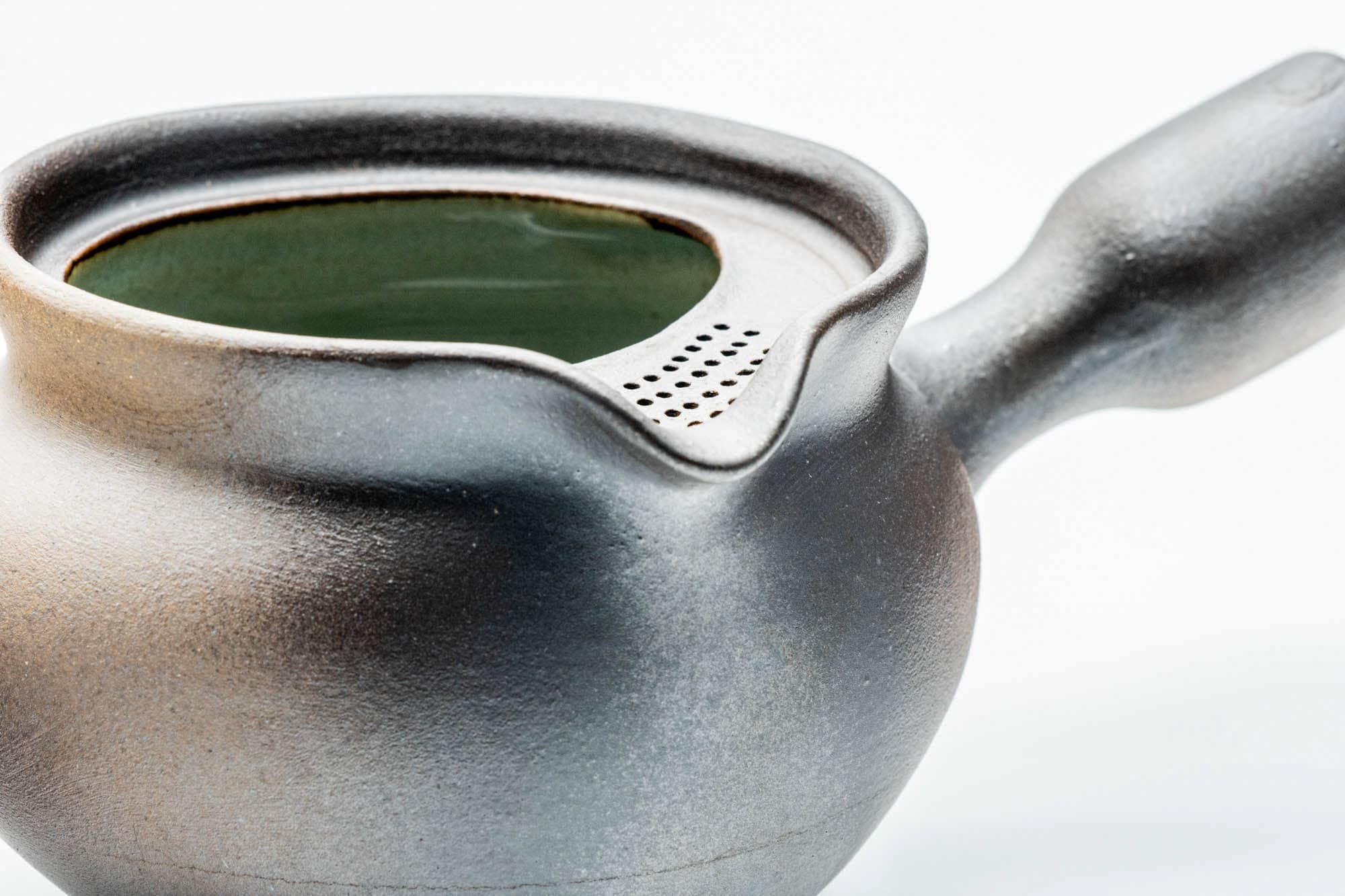 Japanese Kyusu - Black Gradient Yohen Lidless Teapot - 420ml