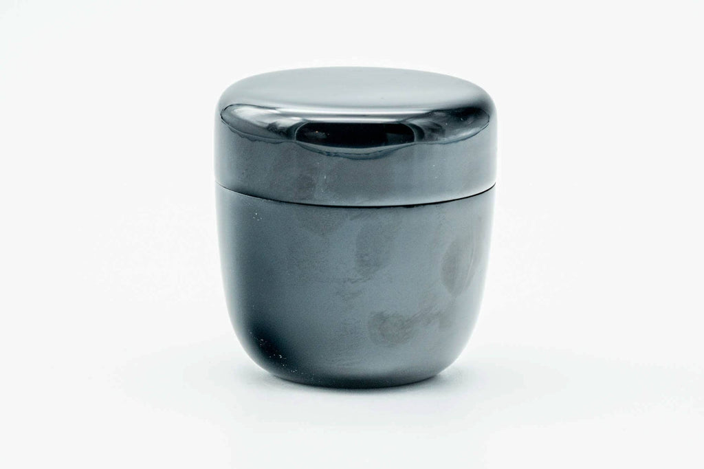 Japanese Natsume - Black Urushi Lacquer Matcha Tea Caddy - 90ml