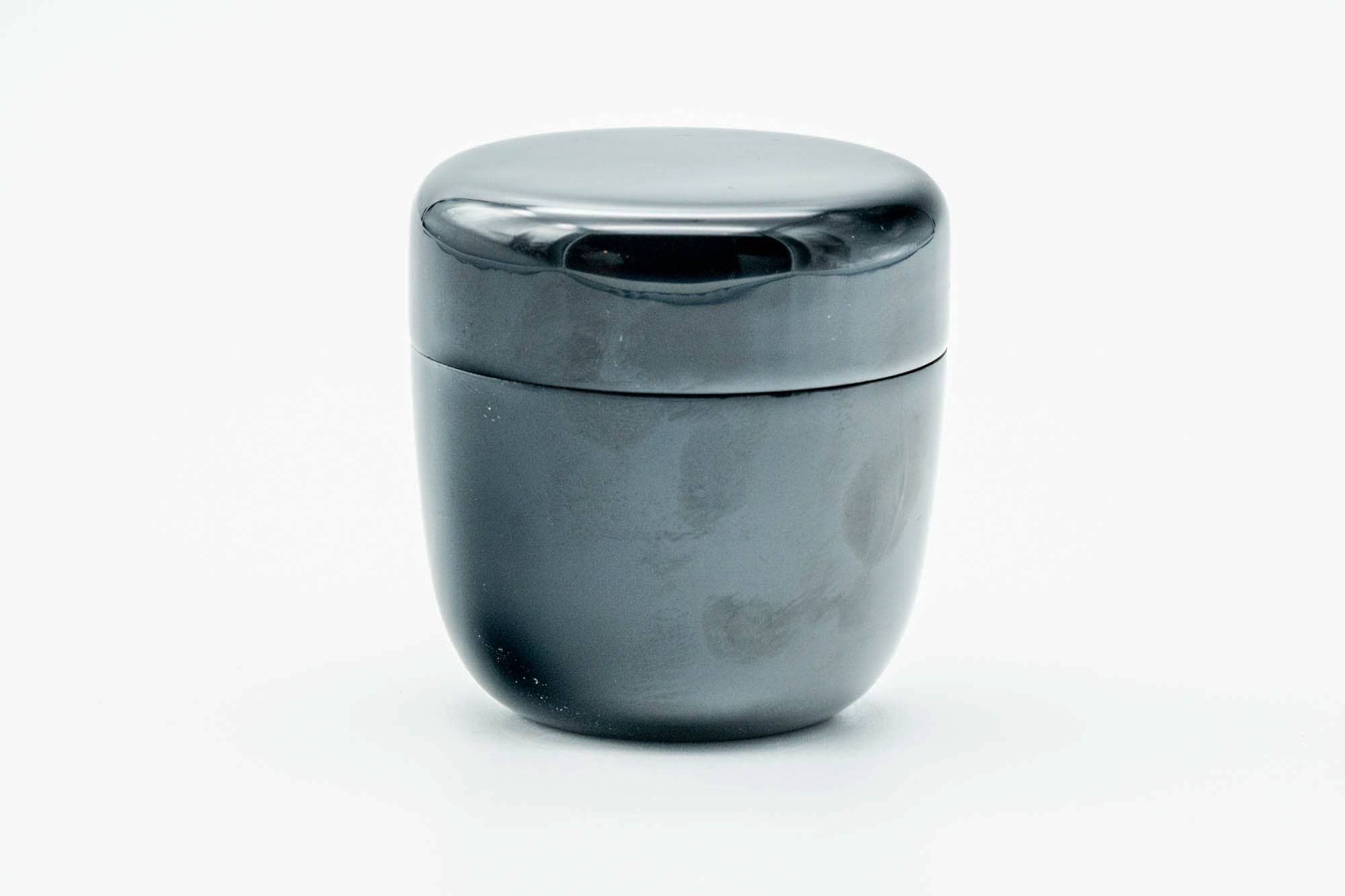 Japanese Natsume - Black Urushi Lacquer Matcha Tea Caddy - 90ml