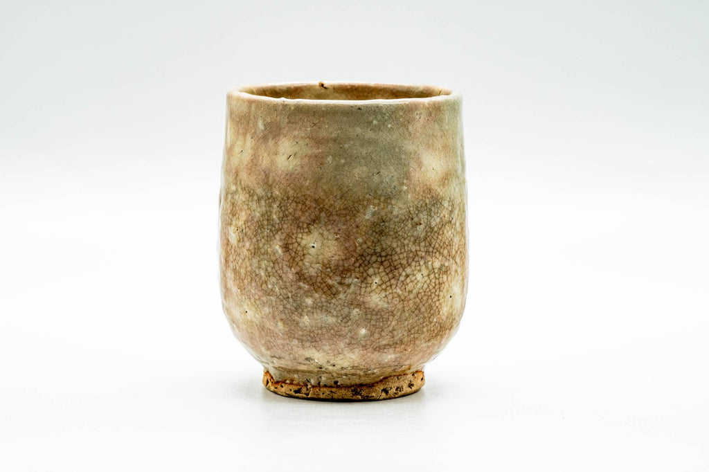 Japanese Teacup - Earthy Gohonte Glazed Weathered Hagi-yaki Yunomi - 180ml