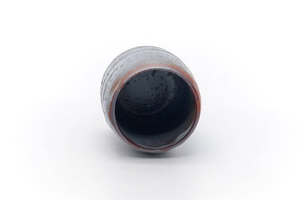 Japanese Teacup - Blue Shino Glazed Mino Yunomi - 100ml