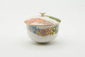 Japanese Teacup - Wavy Patterned Porcelain Arita-yaki Yunomi - 130ml