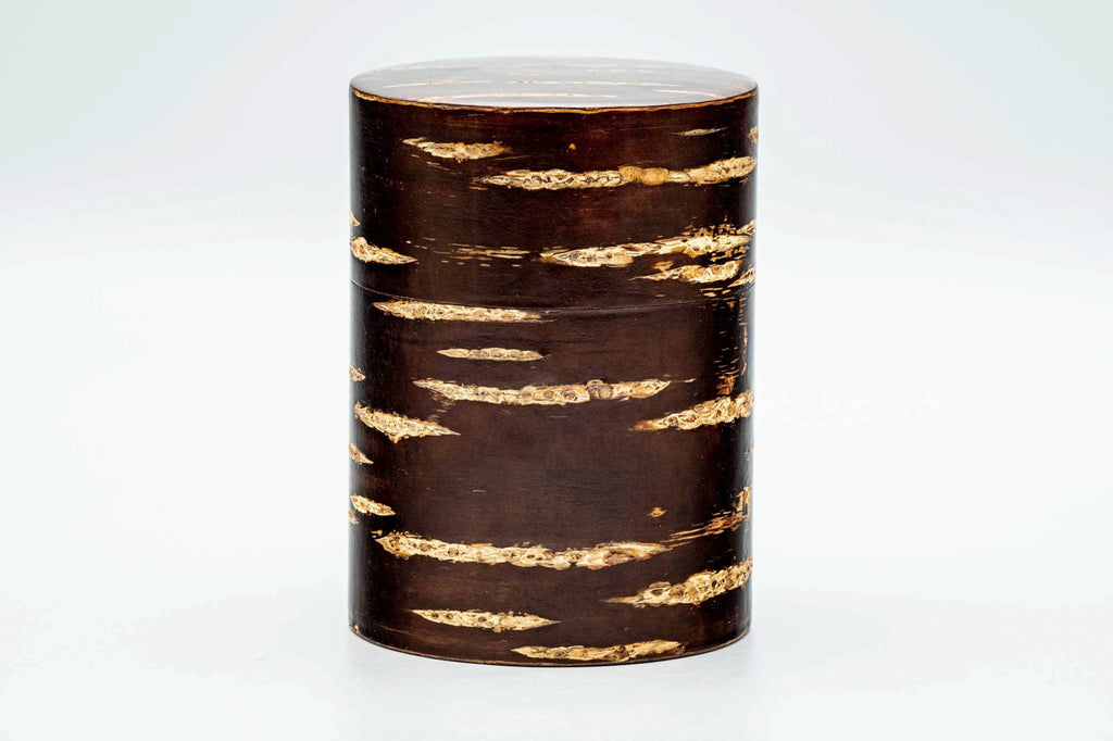 Japanese Chazutsu - Sakura Cherry Bark Ginkgo Leaf Tea Canister - 600ml