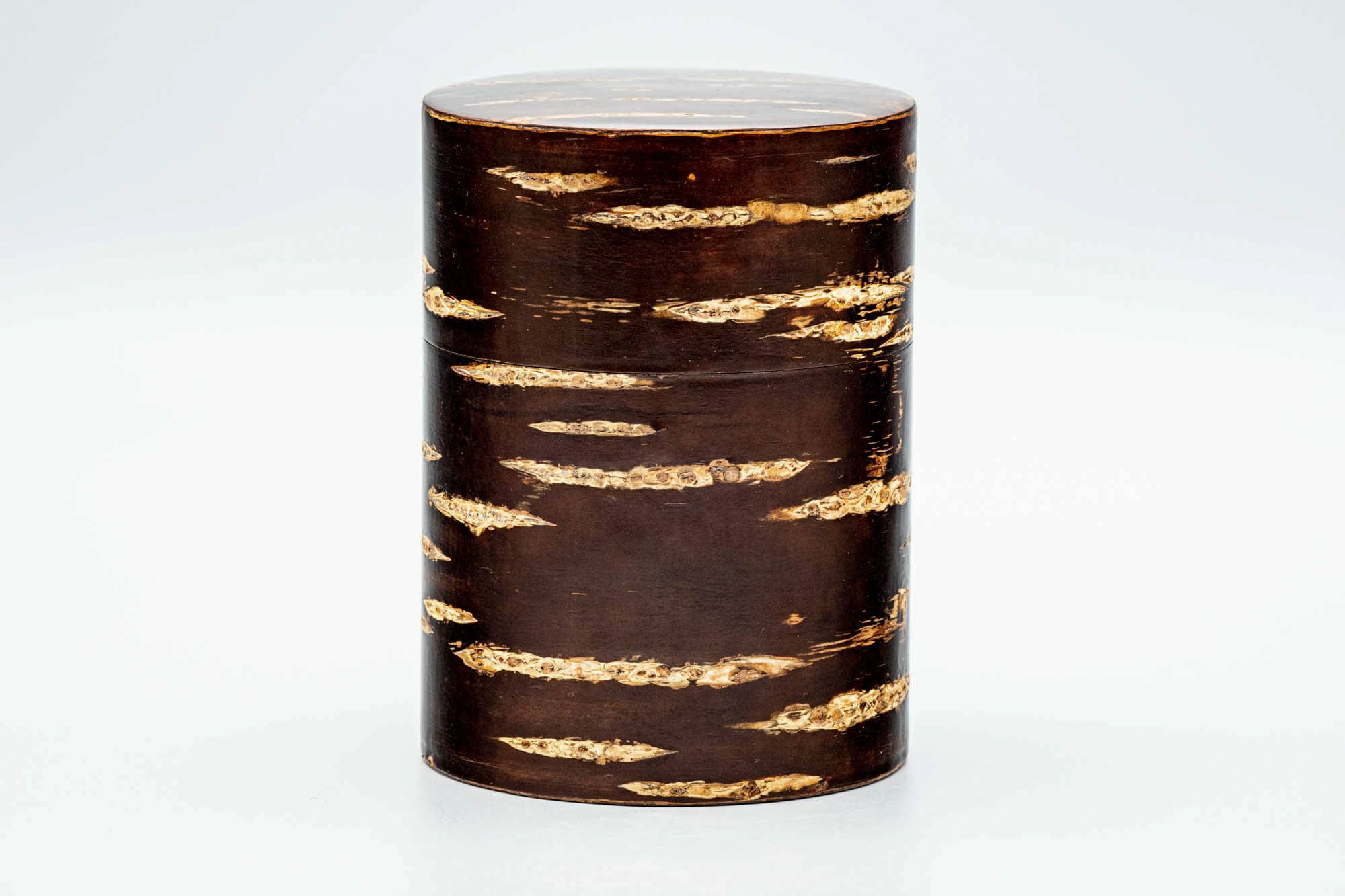 Japanese Chazutsu - Sakura Cherry Bark Ginkgo Leaf Tea Canister - 600ml