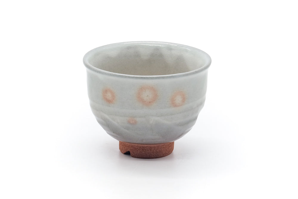 Japanese Teacup - 天鵬山 Tsubaki Kiln - Gohonte Hagi Yunomi - 190ml