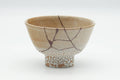 Japanese Matcha Bowl - Kintsugi Kairagi Glazed O-ido Chawan - 300ml