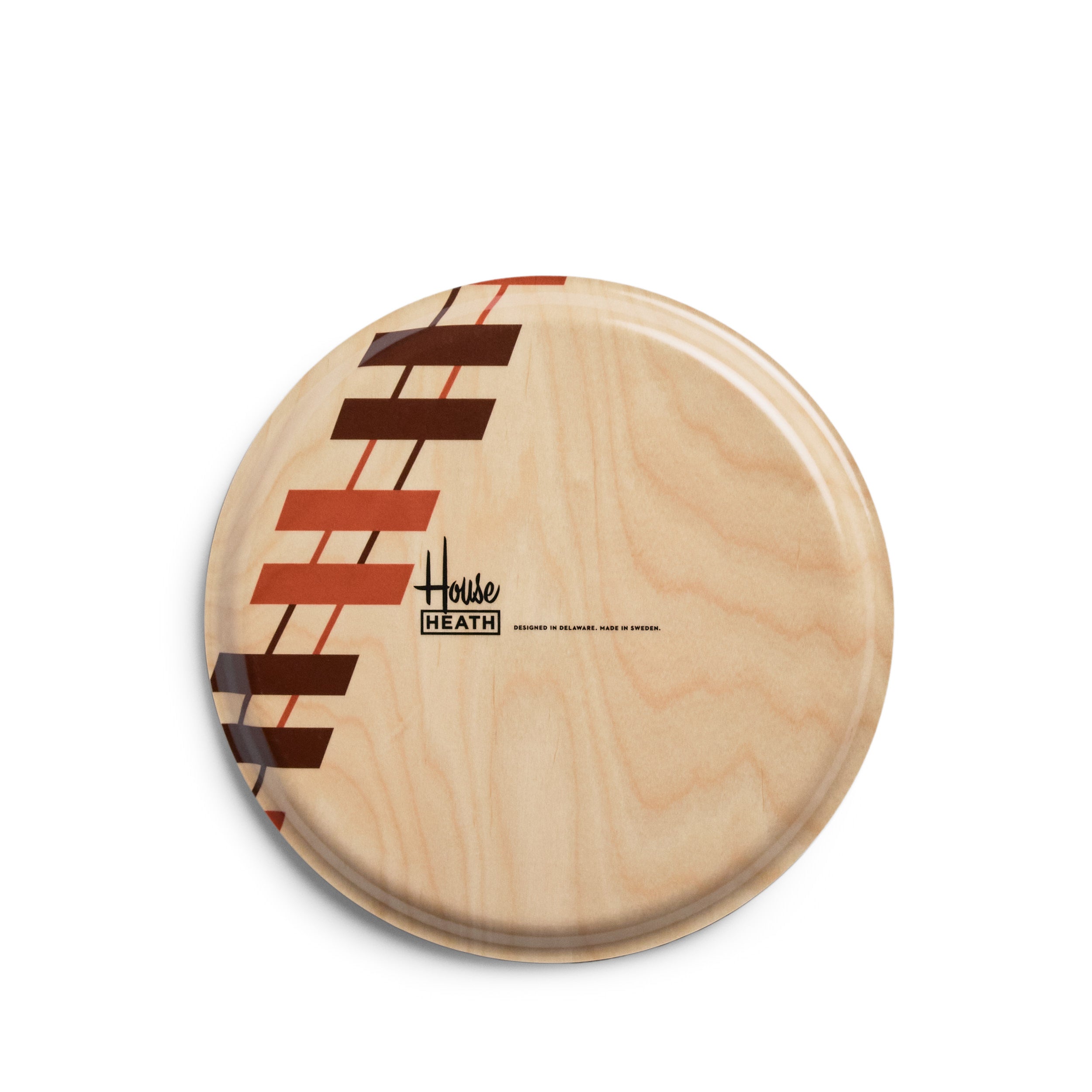 Pound Pattern Round Tray in Desert/Taproot