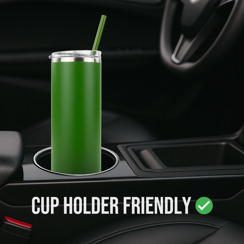 20oz Powder Coated Skinny Tumbler Case (24 Units)