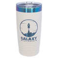 20 oz Wine Tumbler - White/Prism - Laser Engraving
