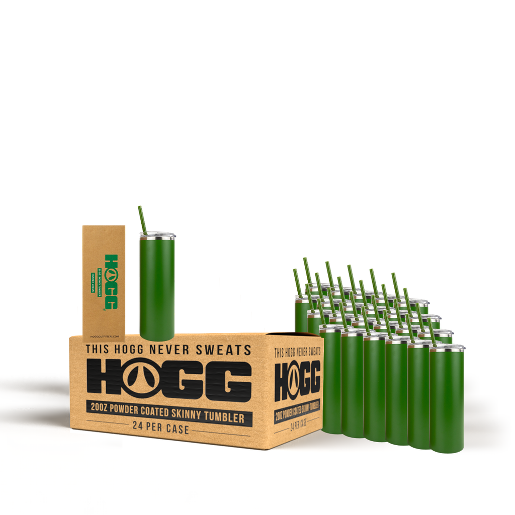 20oz Powder Coated Skinny Tumbler Case (24 Units)