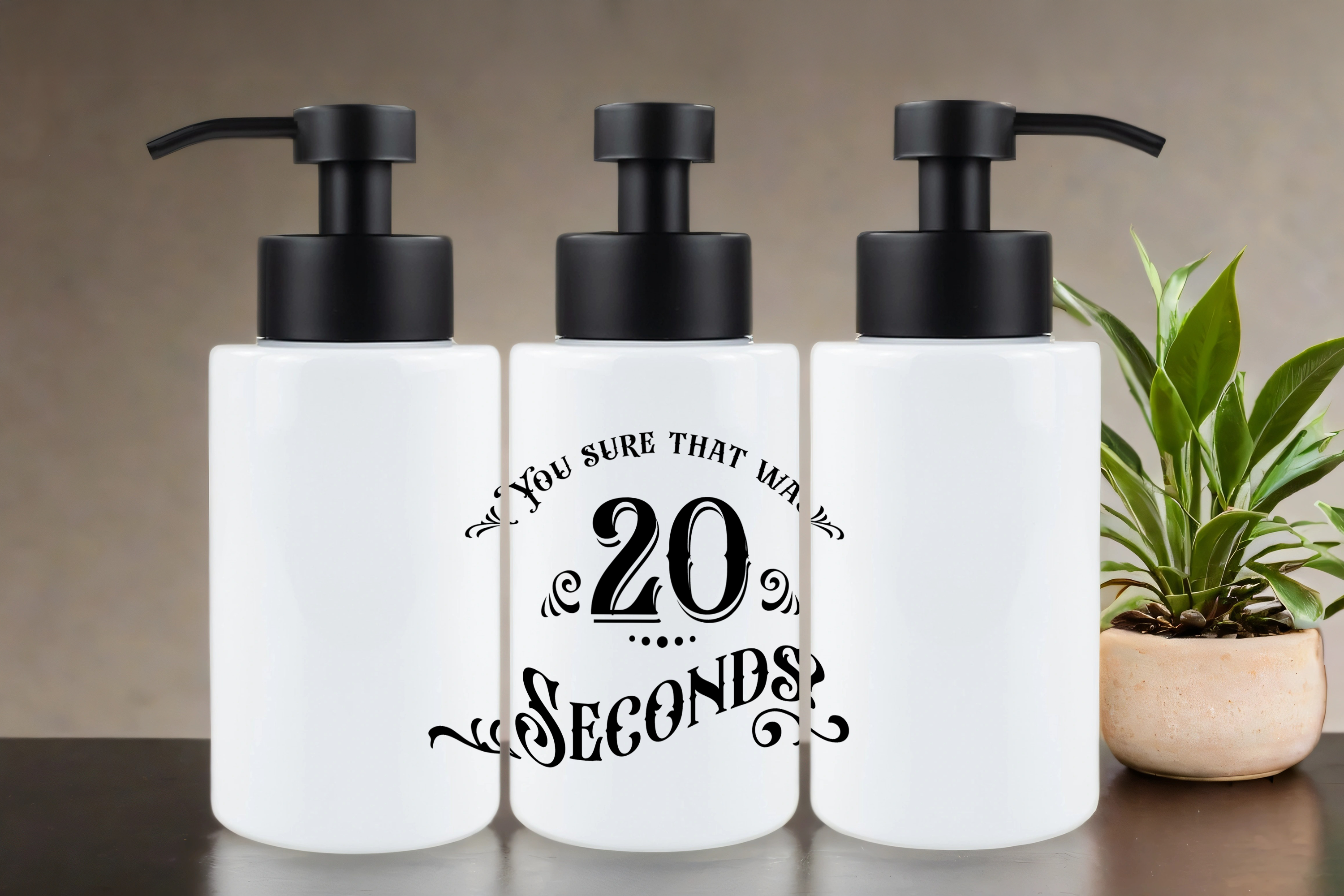Assorted Ready to Press Sublimation 18oz Soap Dispenser Prints (15 Pack)