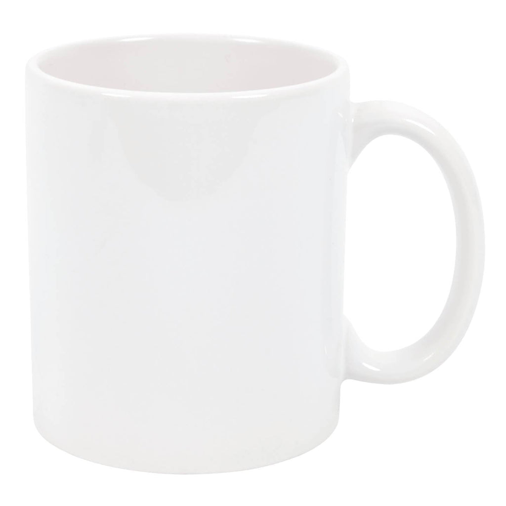 11 oz White Custom Coffee Mugs Mock-up Generator