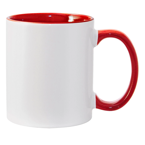 FBA Case of 11oz or 15oz TWO TONE Mugs (Qty 12) - FBA and other pre-paid shipping labels