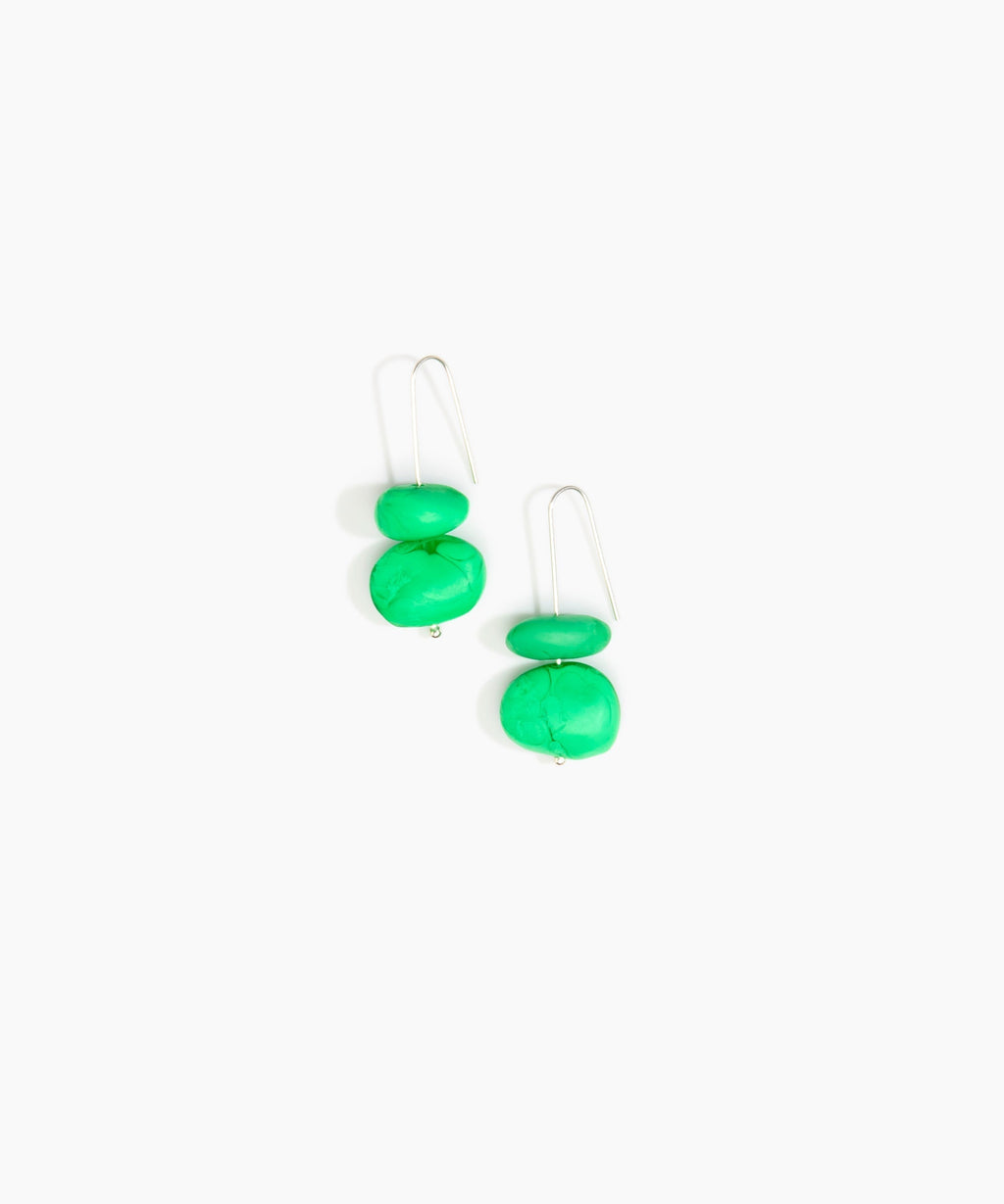 Temple Earth Wire Earrings
