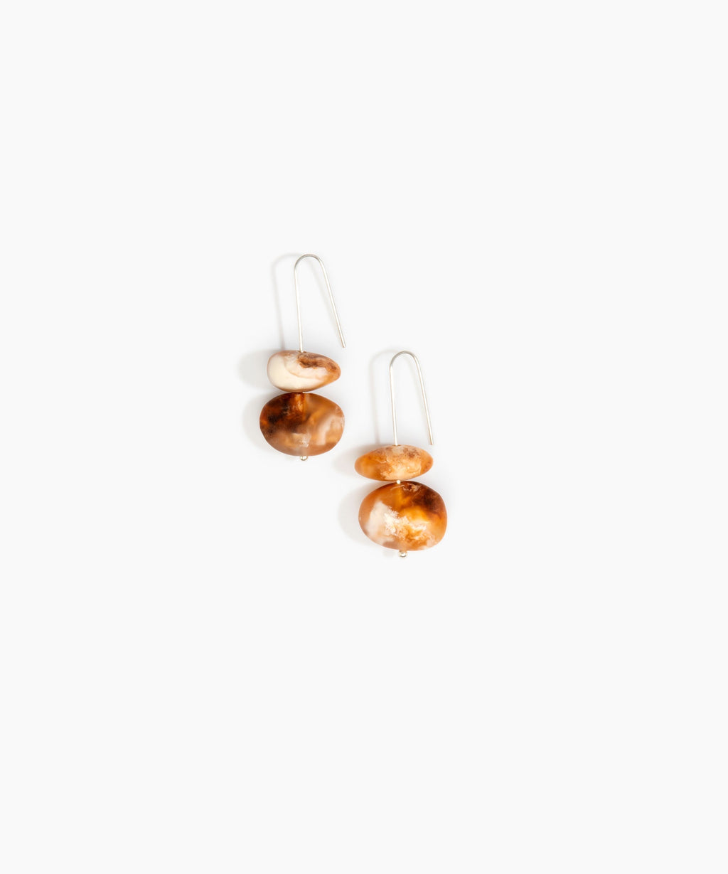 Temple Earth Wire Earrings