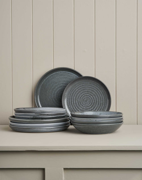 12pc Terra Dinner Set / Storm
